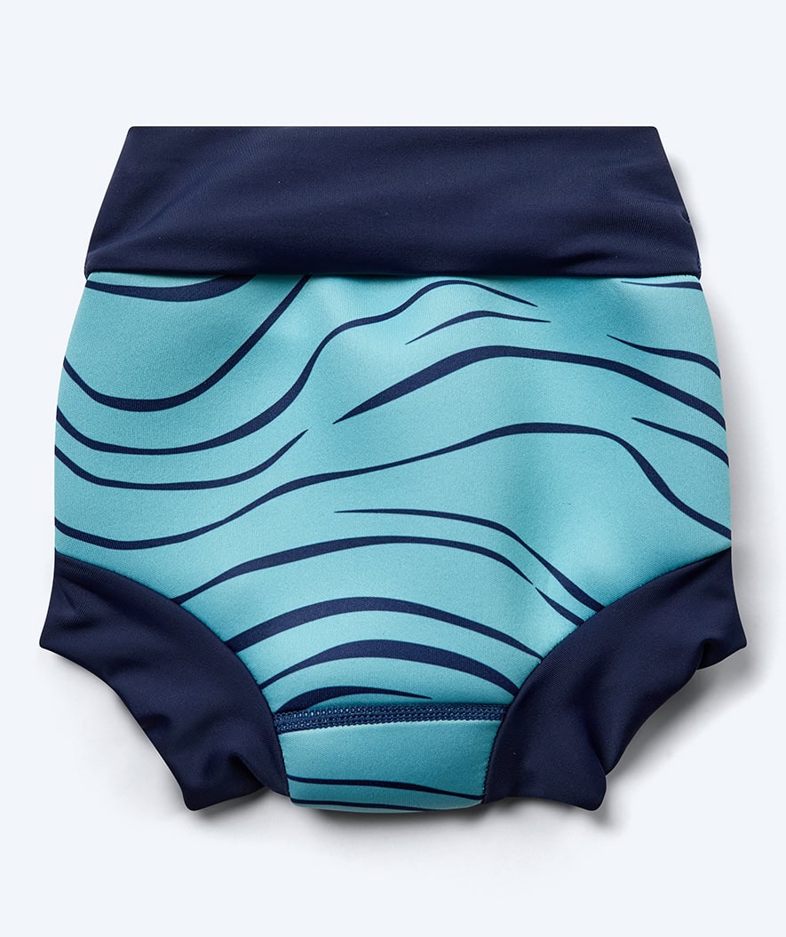 Watery swim nappies for kids - Neoprene Swim Nappy - Turquoise