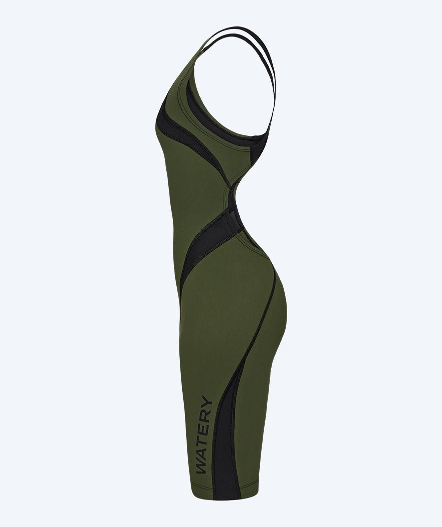 Watery competition swimsuit for women - Rapidskin 2.0 - Green