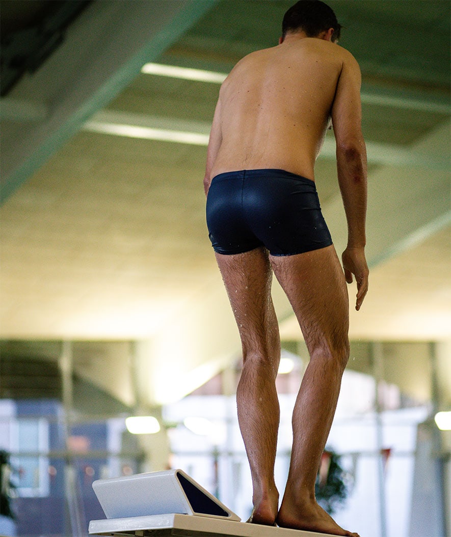 Watery trunks for men - Flaming Vegas Eco - Dark Blue