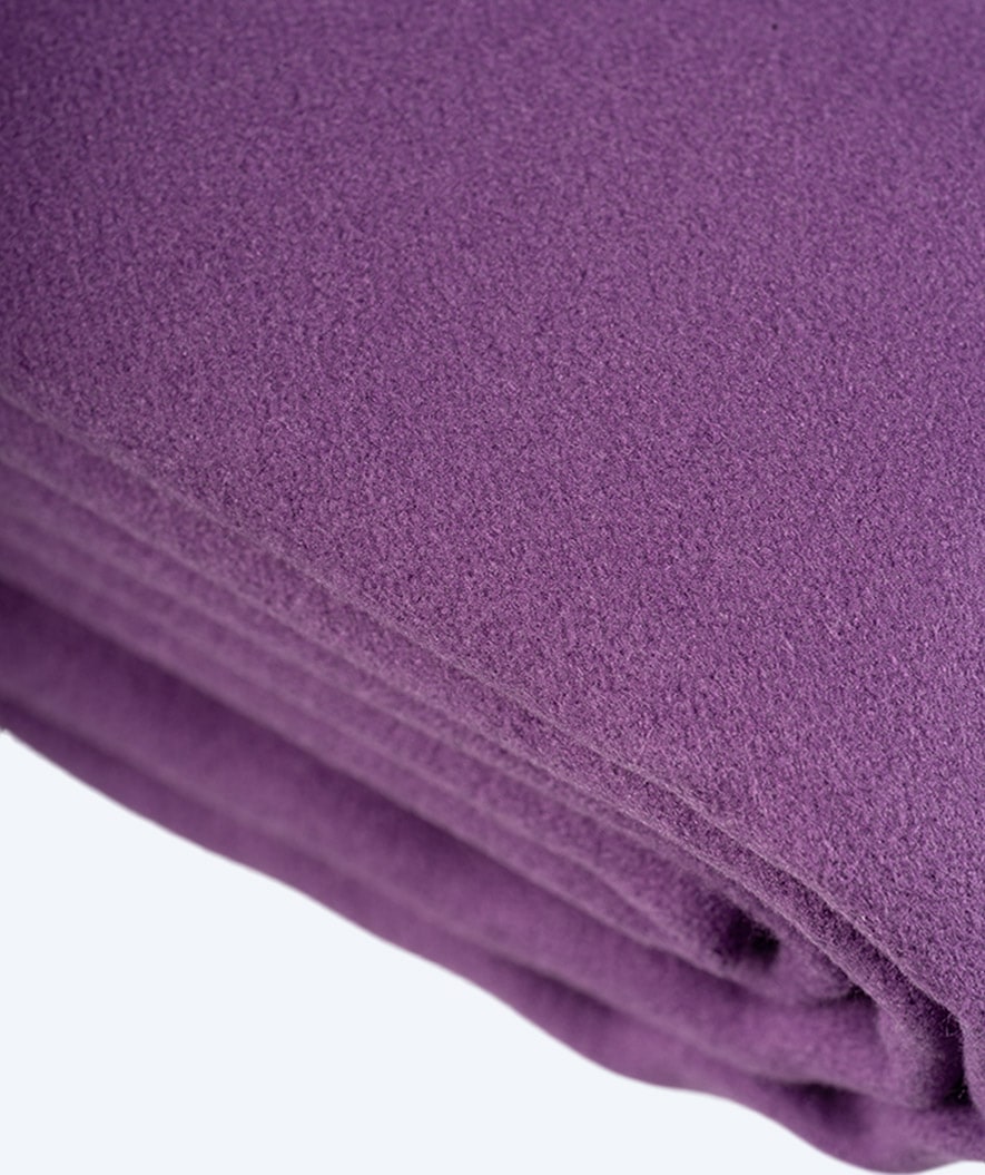 Watery bathing poncho for kids - Microfiber - Purple