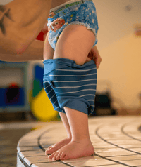 Watery swim nappies for kids - Neoprene Swim Nappy - Red
