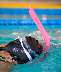 Watery center snorkel for junior (10-15) - Hydrolite - Blue