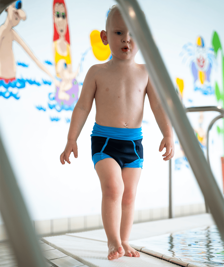 Watery swim nappies for kids - Neoprene Swim Nappy - Red