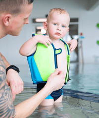 Watery swim vest for kids (2-10) - Basic - Green