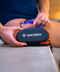 Watery case for swim goggles - Active - Orange