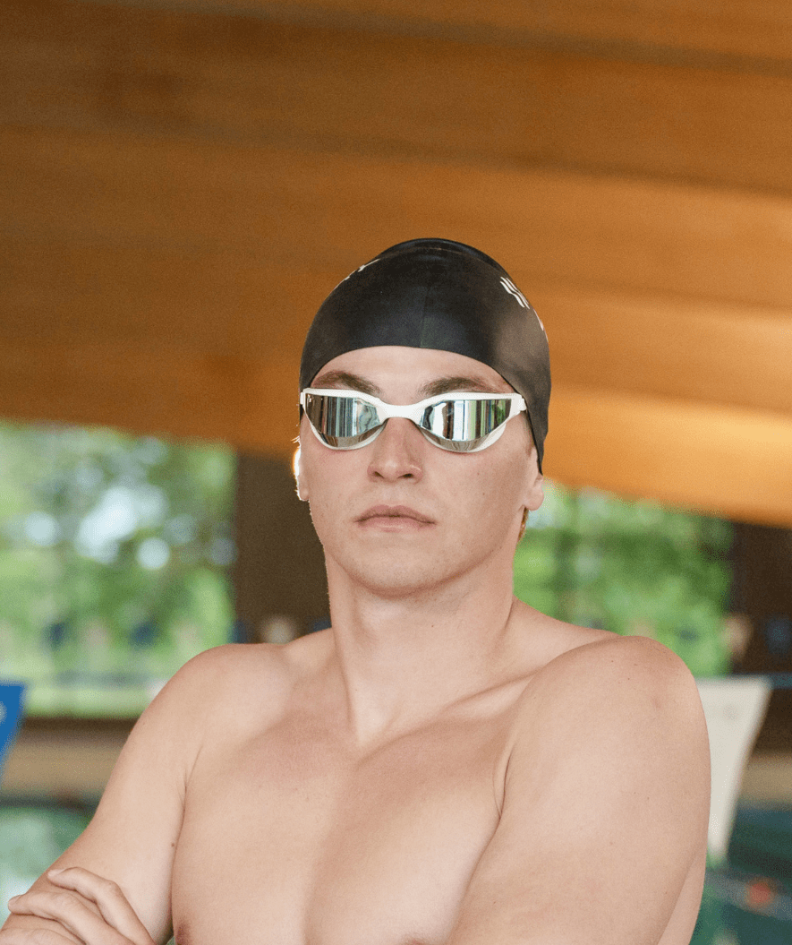 Watery swim goggles - Instinct Ultra Mirror - Pink/gold