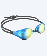 Watery Elite swim goggles - Rattle Pro Mirror - Blue/gold