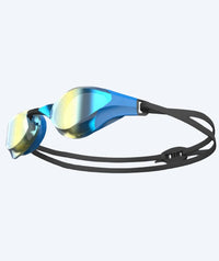 Watery Elite swim goggles - Rattle Pro Mirror - Blue/gold