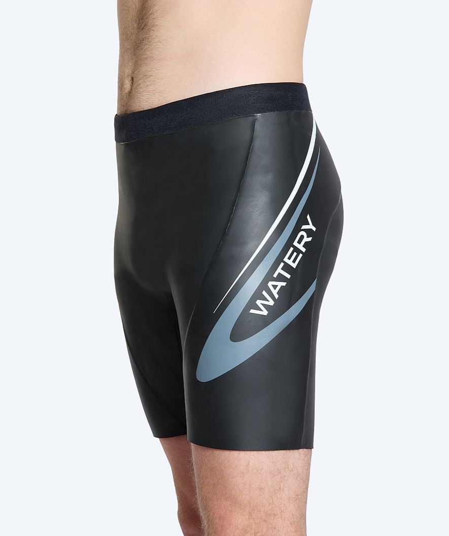 Watery neoprene swim trunks - Calder Pro - Black