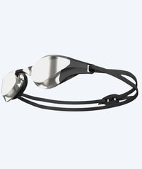Watery Elite swim goggles - Rattle Pro Mirror - Black/silver