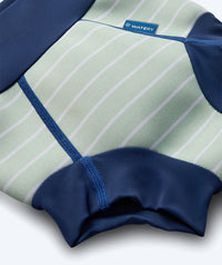 Watery swim nappies for kids - Neoprene Swim Nappy - Nordic Green Stripes
