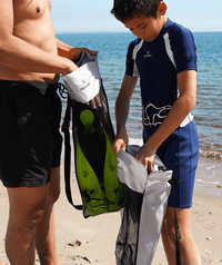 Watery snorkel bag - Lavian - Black/grey