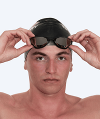 Watery swim goggles - Instinct Ultra Mirror - Black/silver