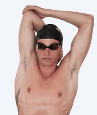 Watery swim goggles - Instinct Ultra Mirror - Black/silver