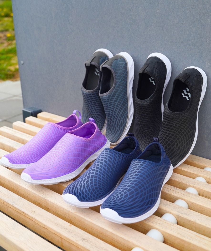Watery swim shoes for adults - Kawaii - Grey