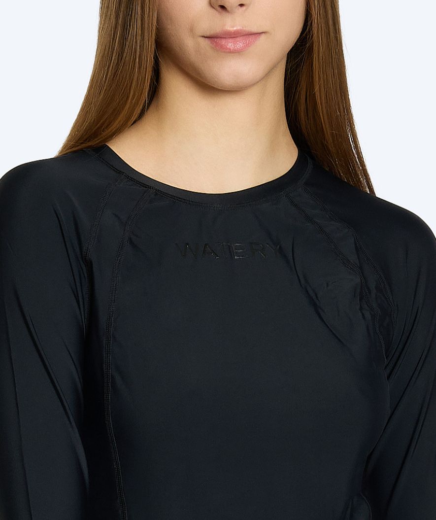 Watery UV-shirt for women - Remington Longsleeve Rashguard - Black