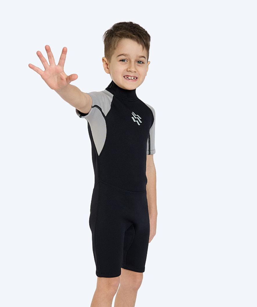 Watery wetsuit for kids - Duncan (3mm) - Black