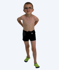 Watery swim trunks for boys - Flaming Vegas Eco - Green Corner