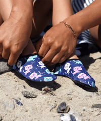 Watery swim socks for kids - Irving - Cats