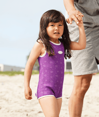 Watery wetsuit for kids - Baia Wrap - Atlantic Purple