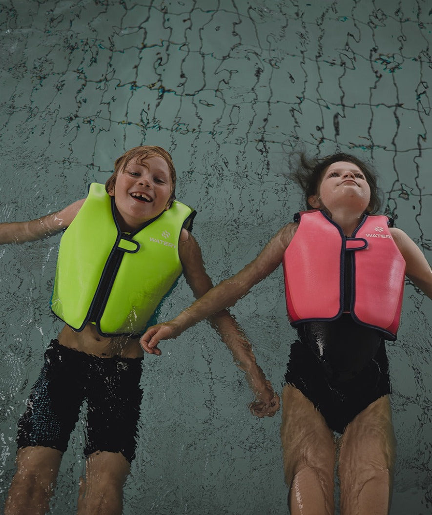 Watery swim vest for kids (2-10) - Basic - Green