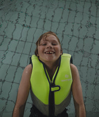 Watery swim vest for kids (2-10) - Basic - Green
