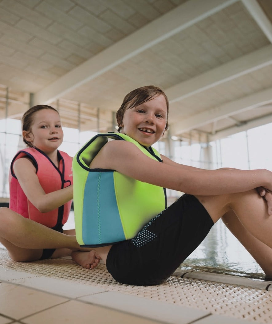 Watery swim vest for kids (2-10) - Basic - Green