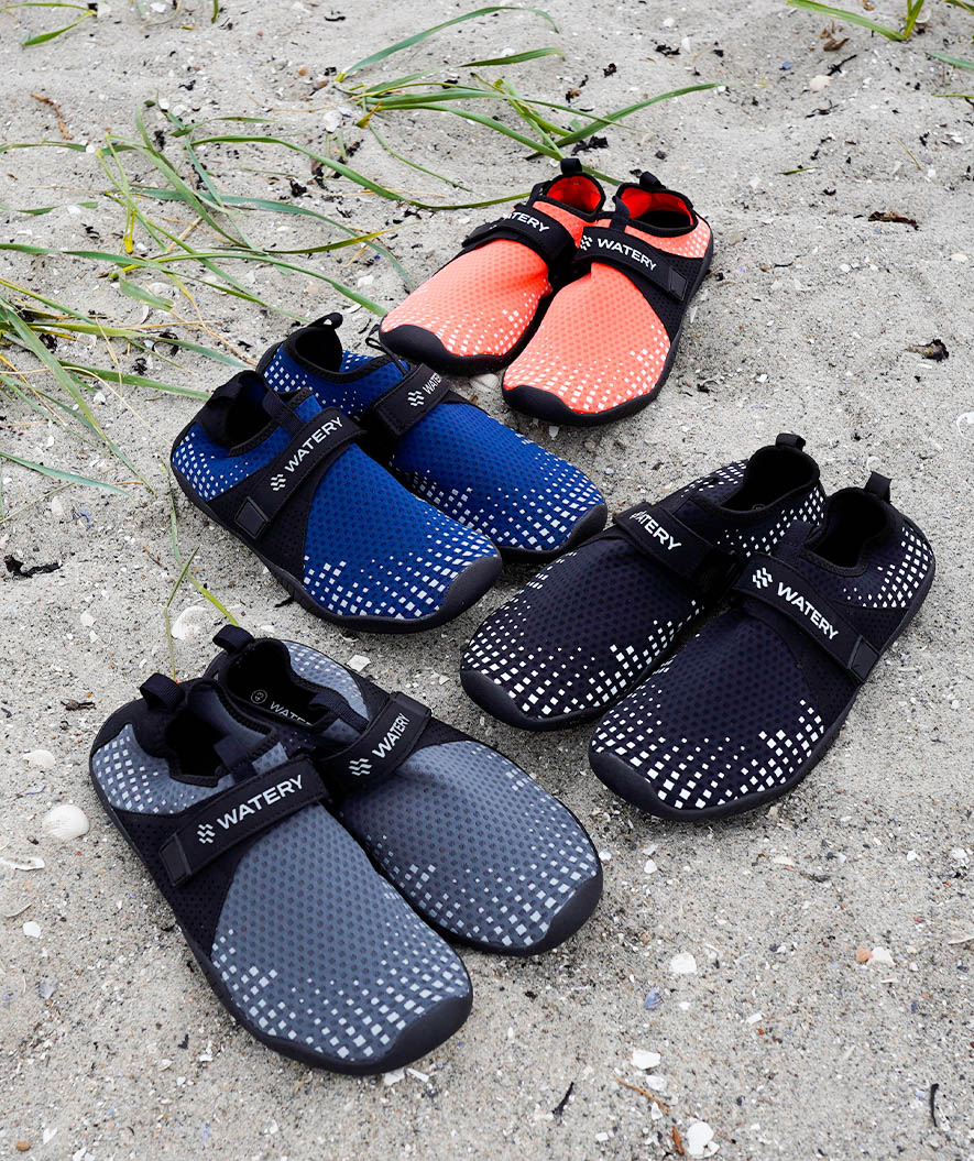 Watery swim shoes for adults - Devera - Coral