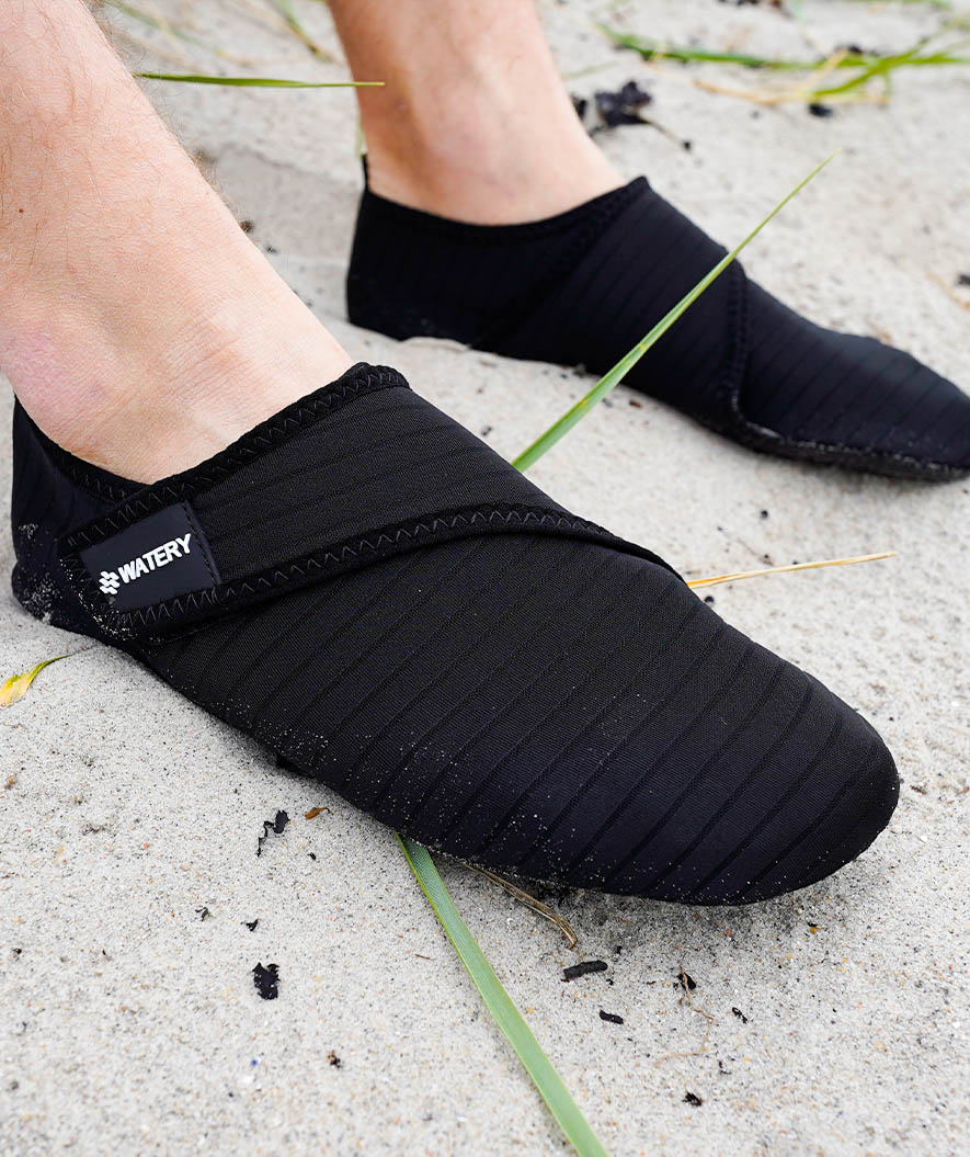 Watery neoprene swim shoes for adults - Poseidon - Blue