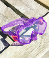 Watery Combo snorkel set for kids (4-10) - Winslet - Purple