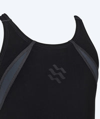 Watery competition swimsuit for girls - Rapidskin 2.0 - Black