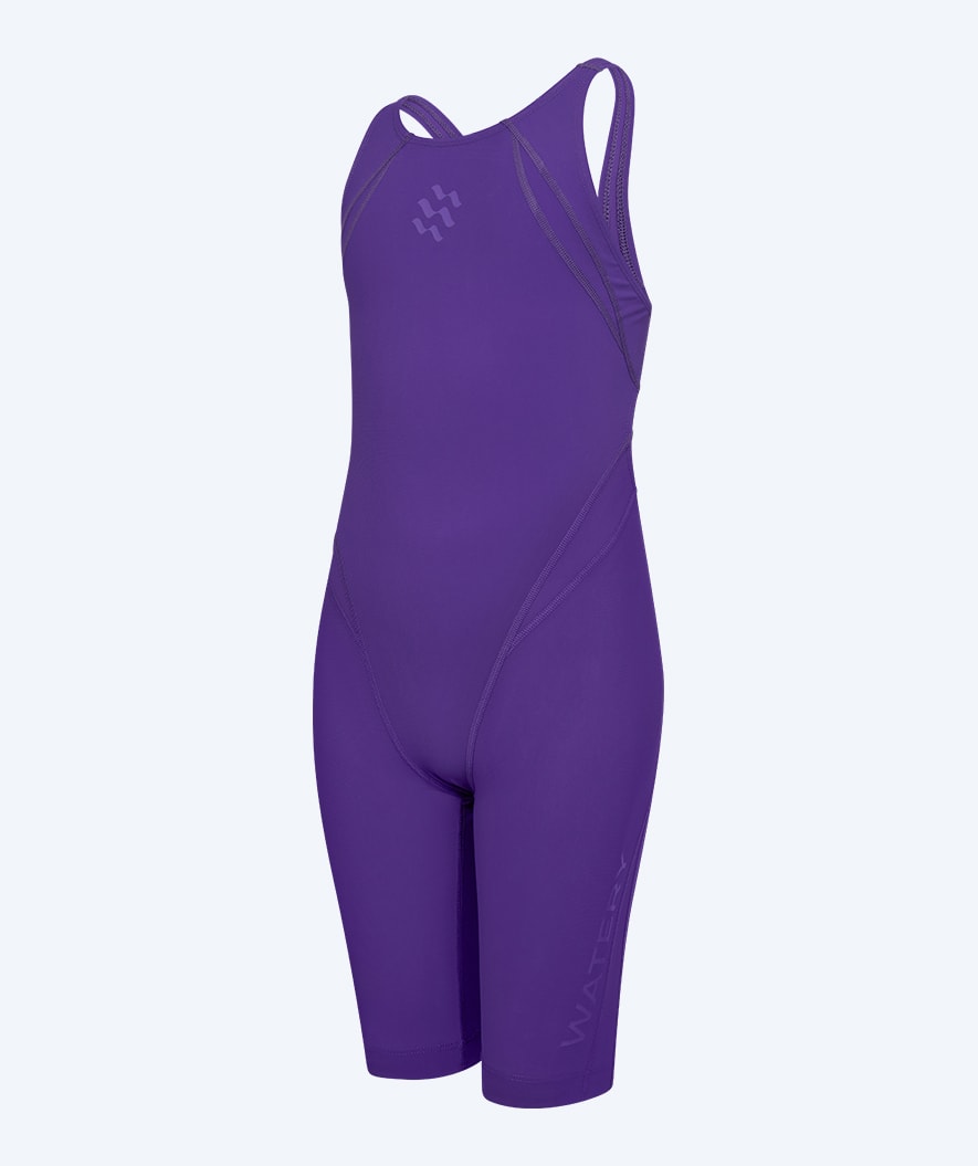 Watery competition swimsuit for girls - Rapidskin 2.0 - Purple