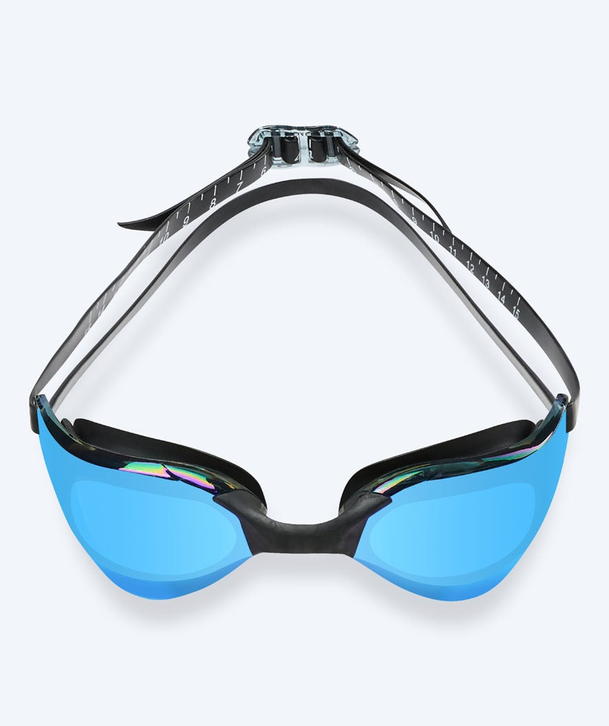 Watery swim goggles - Instinct Mirror - Black/blue
