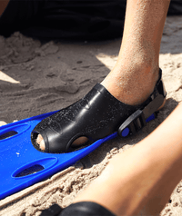 Watery diving fins for adults - Masika - Blue