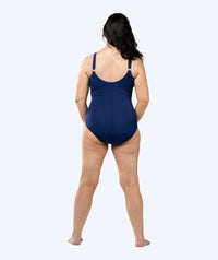 Watery padded swimsuit for women - Mystique Stripes - Pinky