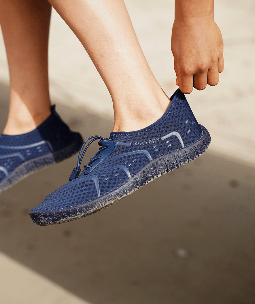 Watery swim shoes for kids - Nerida - Light blue