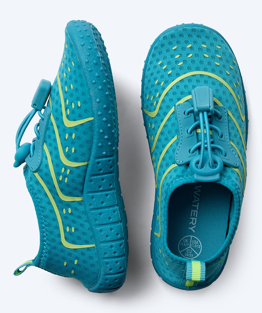 Watery swim shoes for kids - Nerida - Light blue