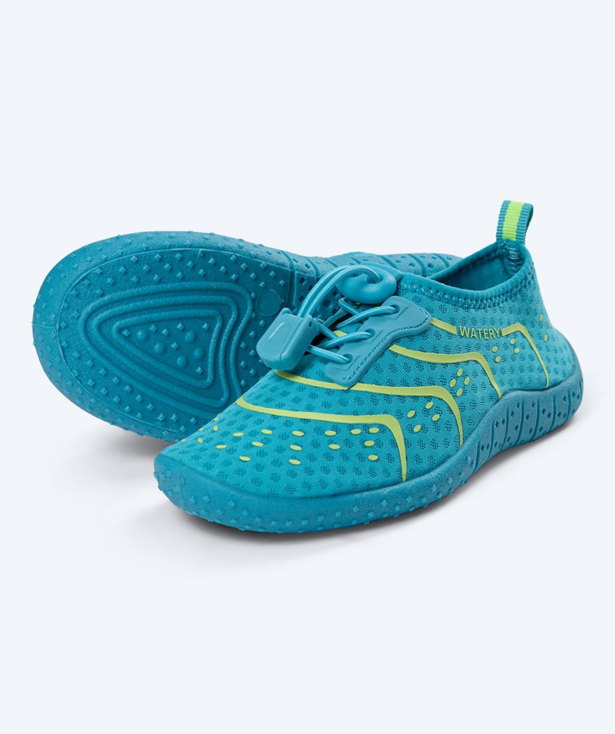Watery swim shoes for kids - Nerida - Light blue