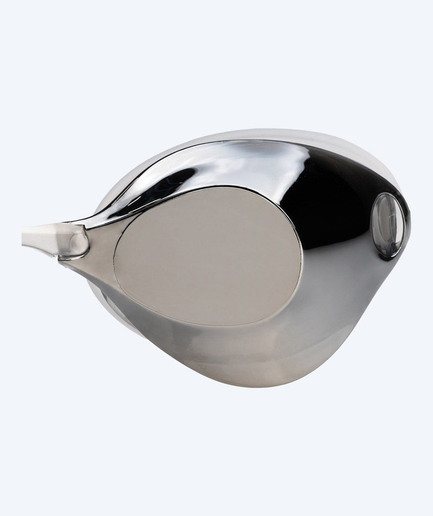 Watery swim goggles - Stealth Mirror - White/silver