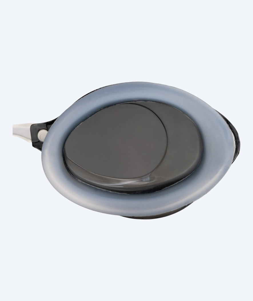 Watery swim goggles - Stealth Mirror - White/silver