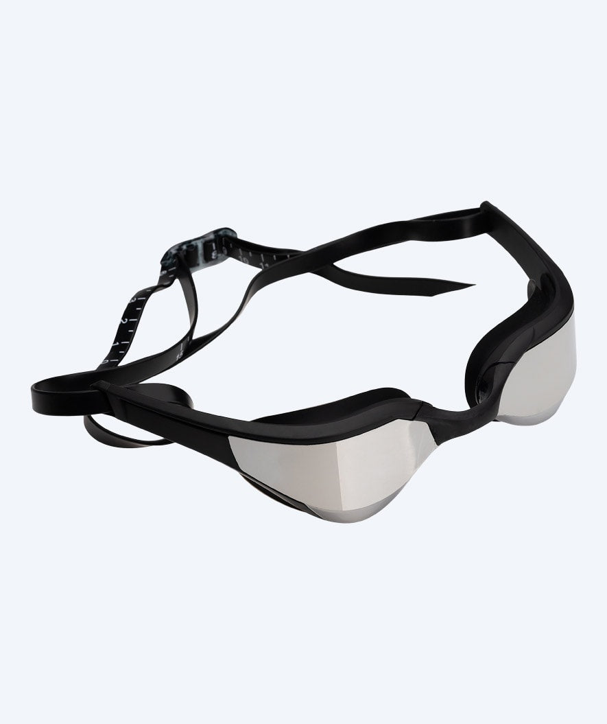 Watery swim goggles - Instinct Elite Mirror - Black/silver