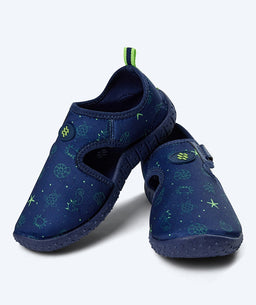 Watery swim shoes for kids - Romney - Dark blue