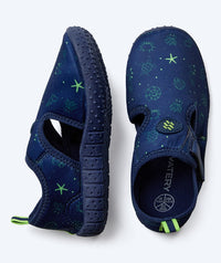 Watery swim shoes for kids - Romney - Dark blue