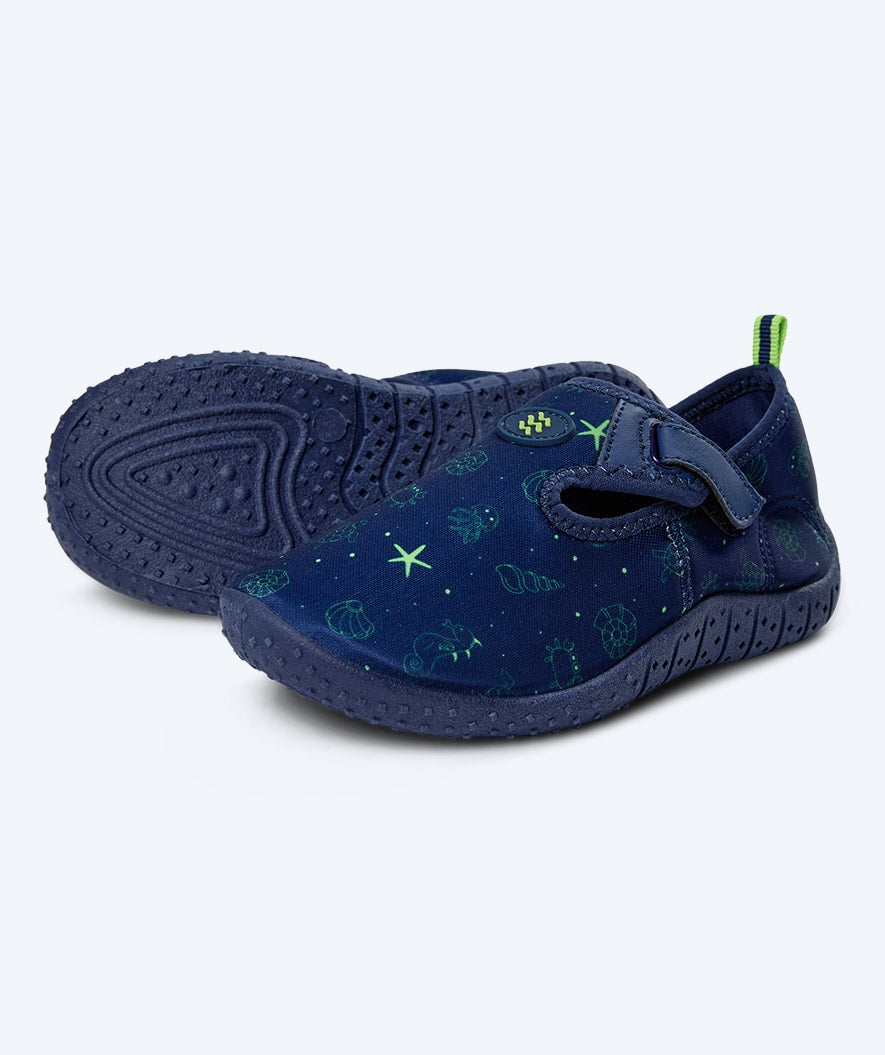 Watery swim shoes for kids - Romney - Dark blue