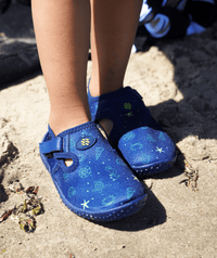 Watery swim shoes for kids - Romney - Dark blue