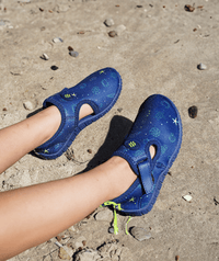 Watery swim shoes for kids - Romney - Dark blue