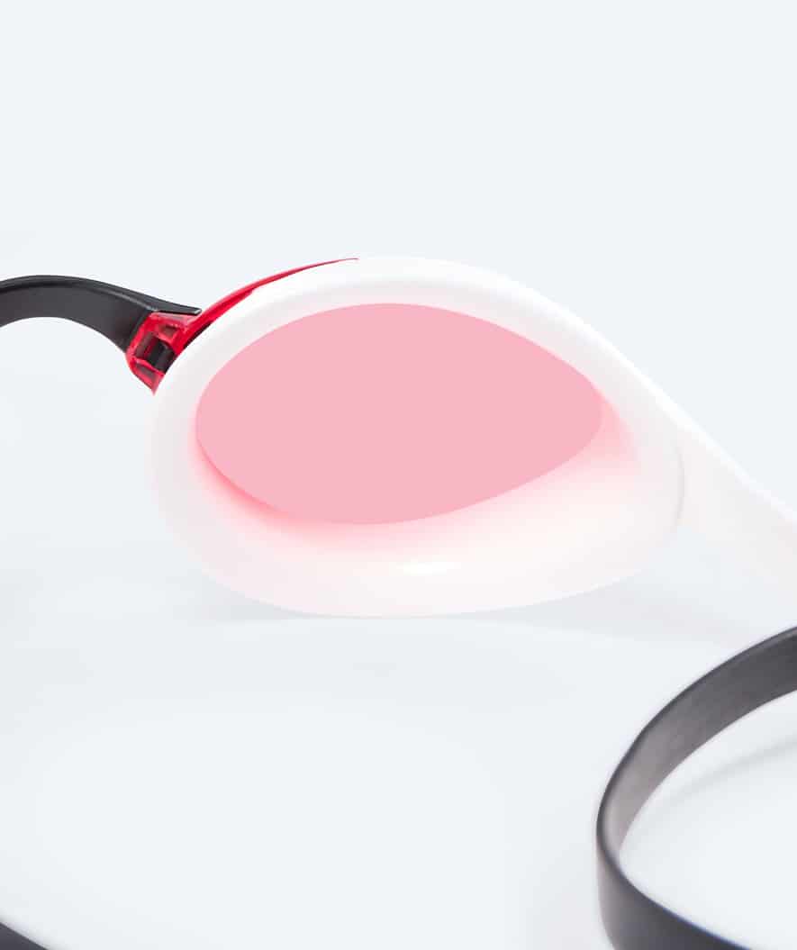 Watery Elite swim goggles - Murphy Active - White/pink