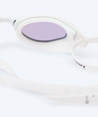 Watery swim goggles - Instinct Ultra Mirror - White/gold