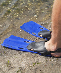 Watery diving fins for adults - Masika - Blue