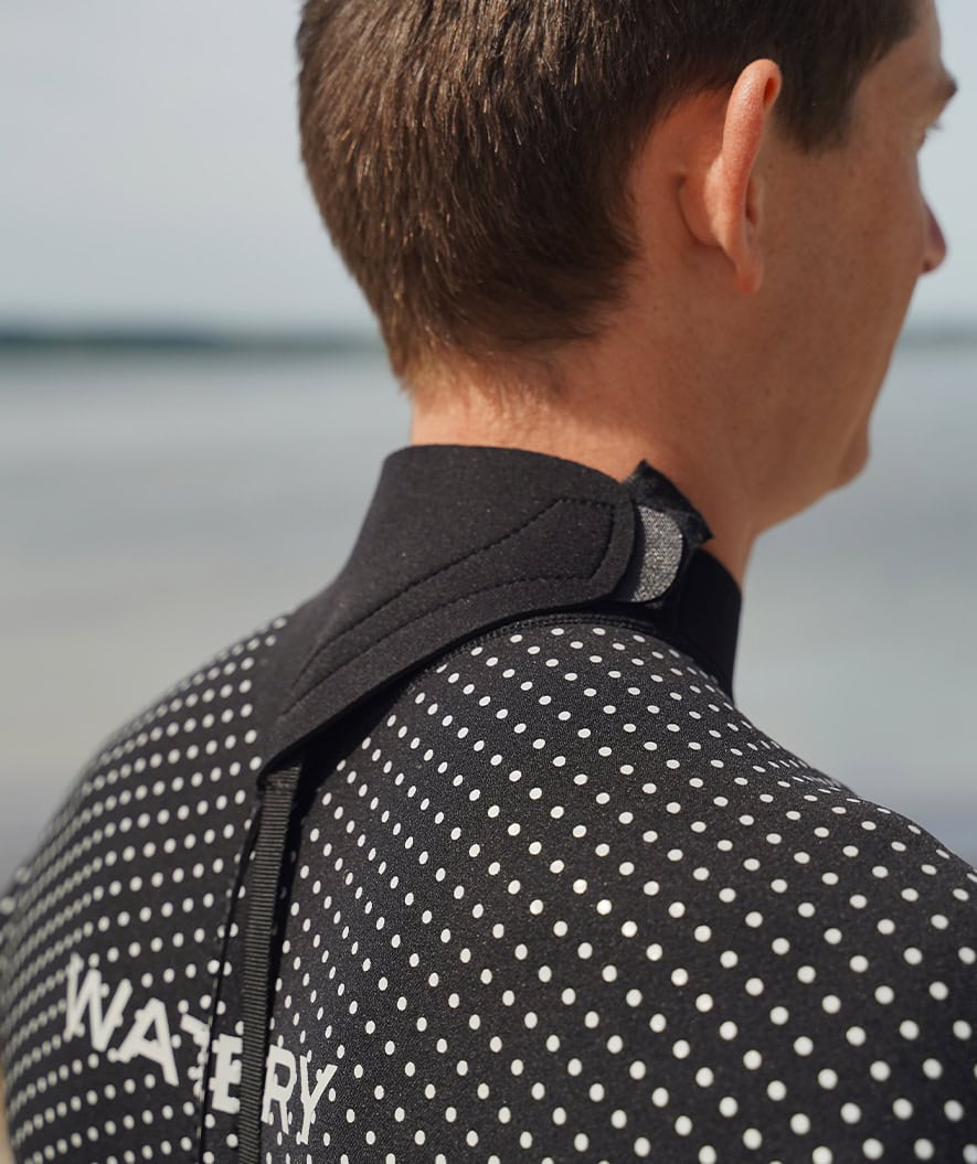 Watery wetsuit for men - Duncan (3mm) - Black